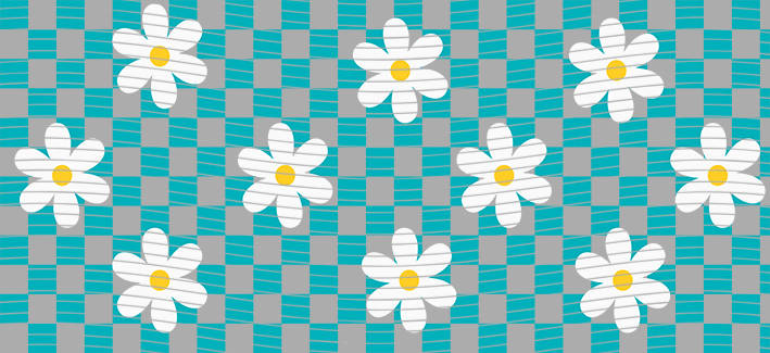 16oz Distressed Checkered-DC-132